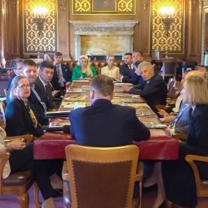 Spotkanie Ministra Edukacji i Nauki z senatorami i legislatorami stanu Wisconsin