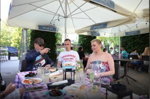 Krzysztof Rutkowski w restauracji Casa Mia w Zielonej Górze. Co tam robił?