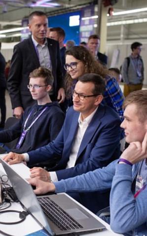 Premier wziął udział w hackathonie - HackYeah 2019