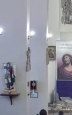 [VIDEO] Słowo na 21 lutego, pierwszą niedzielę Wielkiego Postu i Msze Święte o godz. 11:00 i 15:00 ze Sromowców Niżnych