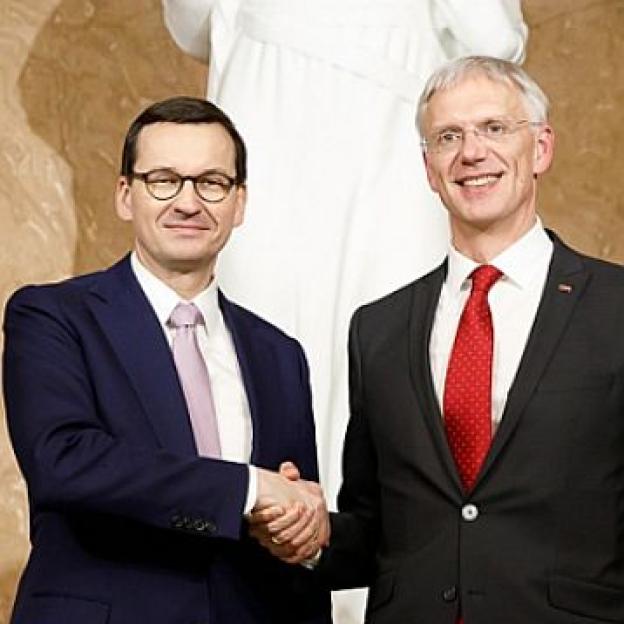 Premier Mateusz Morawiecki spotkał się z szefami rządów Łotwy, Litwy i Estonii
