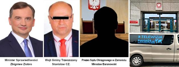 [VIDEO] Czy Zbigniew Ziobro zdymisjonuje Prezesa Sądu Okręgowego w Zamościu Mirosława Baranowskiego za poświadczenie nieprawdy w tym sądzie i bałagan proceduralny, którego skutkiem jest bezkarność wójta-przestępcy z gminy Trzeszczany Stanisław Cz.?!